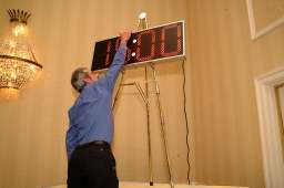 Doug Readies the Clock Doug Readies the Clock