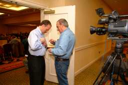 Will Gets Miked for an Interview Will Gets Miked for an Interview