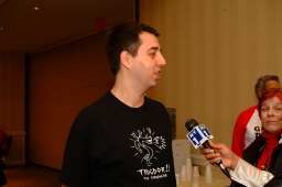 Trip Payne Being Interviewed Trip Payne Being Interviewed