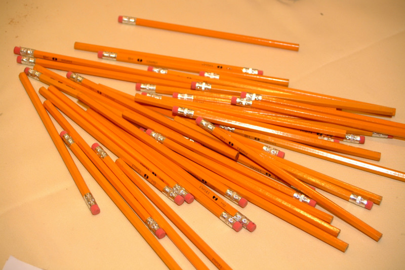 Pencils Waiting to Be Sharpened