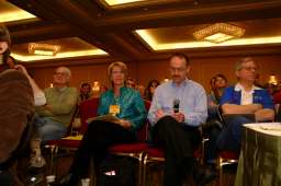 Jim Page, Martha Barnette, Will Shortz, Stan Newman Jim Page, Martha Barnette, Will Shortz, Stan Newman