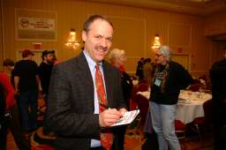 Will Shortz signs an autograph Will Shortz signs an autograph