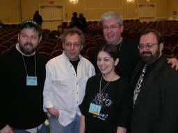 Patrick Creadon, Jon Delfin, Ellen Ripstein, Al Sanders and Merl Reagle Patrick Creadon, Jon Delfin, Ellen Ripstein, Al Sanders and Merl Reagle